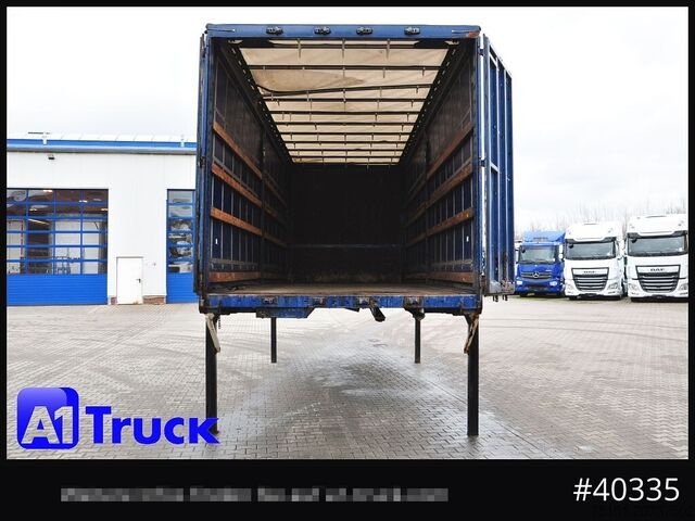 Wissellaadbak met open laadbak en zeil KRONE 7.45  BDF Wechselbrücke, Schiebeplane