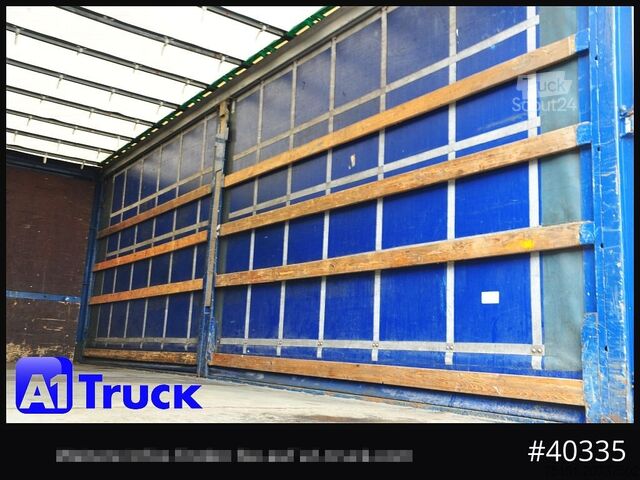 Wissellaadbak met open laadbak en zeil KRONE 7.45  BDF Wechselbrücke, Schiebeplane