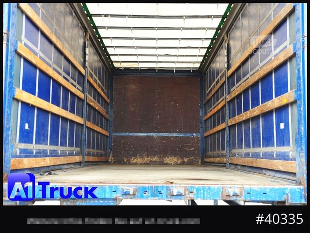 Wissellaadbak met open laadbak en zeil KRONE 7.45 BDF Wechselbrücke, Schiebeplane