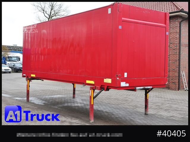 Wissellaadbak met boxstructuur KRONE BDF 7,82 Wechselbrücke, 2680mm Innenhöhe.