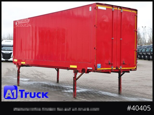 Wissellaadbak met boxstructuur KRONE BDF 7,82 Wechselbrücke, 2680mm Innenhöhe.