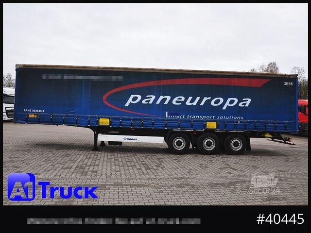 Open oplegger met zeil KRONE SD Tautliner, Code XL, BPW