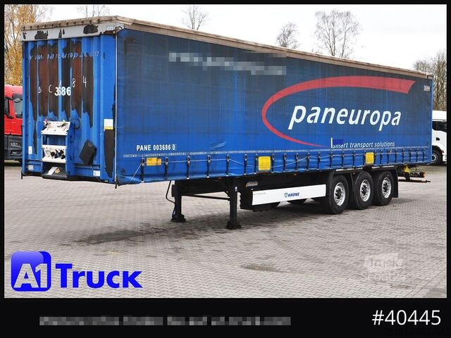Open oplegger met zeil KRONE SD Tautliner, Code XL, BPW