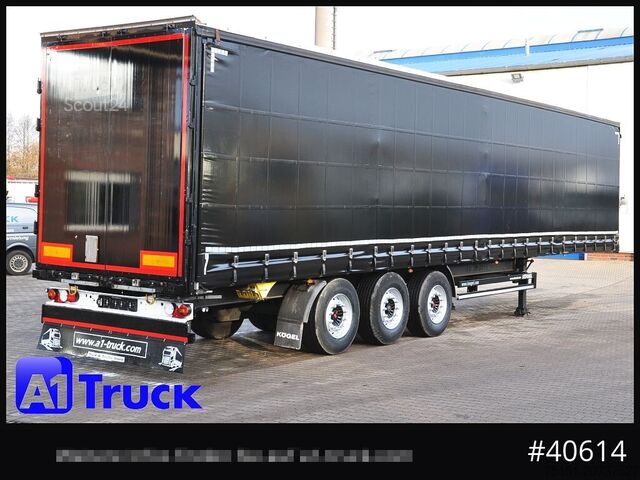 Semirimorchio con telone KOEGEL S 24,  SAF, neue Plane, 257.101km,