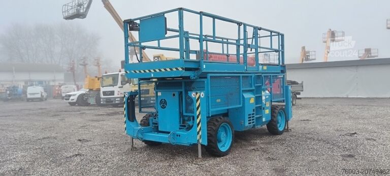 šķērveida pacēlājs Genie GS4390 - 15,11m, diesel, 4x4