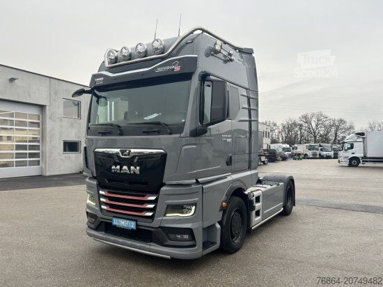 Стандартен влекач MAN TGX 18.640, INDIVIDUAL S, FULL-AIR, ALUFELGEN, STANDKLIMA, E6, PERFORMANCE-LINE,