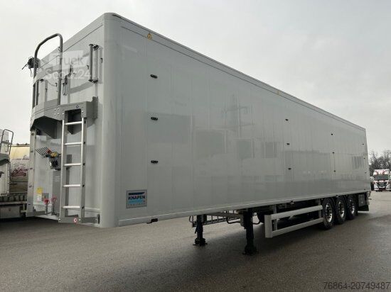 Полуремарке с подвижен под KNAPEN K200/KT01, 10 MM BODEN, ALU-CHASSI, ALU-FELGEN, 1-A LIFTACHSEN, ROLLPLANE, BODENSCHUTZPLANE