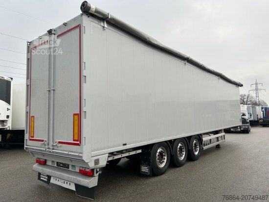 Полуремарке с подвижен под KNAPEN K200/KT01, 10 MM BODEN, ALU-CHASSI, ALU-FELGEN, 1-A LIFTACHSEN, ROLLPLANE, BODENSCHUTZPLANE