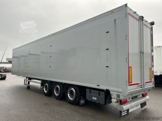 Полуремарке с подвижен под KNAPEN K200/KT01, 10 MM BODEN, ALU-CHASSI, ALU-FELGEN, 1-A LIFTACHSEN, ROLLPLANE, BODENSCHUTZPLANE