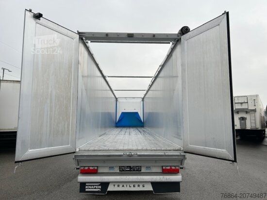 Полуремарке с подвижен под KNAPEN K200/KT01, 10 MM BODEN, ALU-CHASSI, ALU-FELGEN, 1-A LIFTACHSEN, ROLLPLANE, BODENSCHUTZPLANE