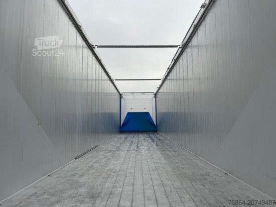 Полуремарке с подвижен под KNAPEN K200/KT01, 10 MM BODEN, ALU-CHASSI, ALU-FELGEN, 1-A LIFTACHSEN, ROLLPLANE, BODENSCHUTZPLANE