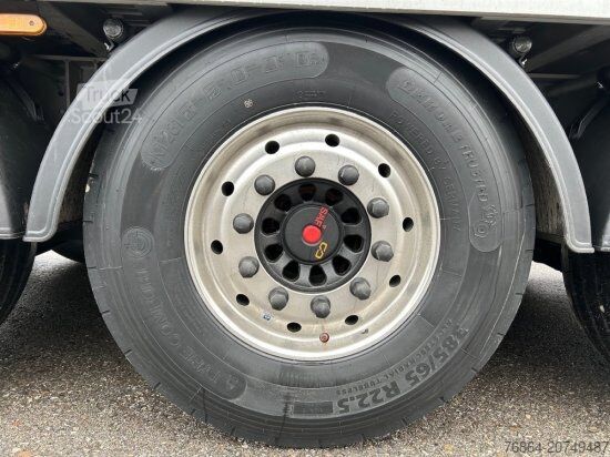 Полуремарке с подвижен под KNAPEN K200/KT01, 10 MM BODEN, ALU-CHASSI, ALU-FELGEN, 1-A LIFTACHSEN, ROLLPLANE, BODENSCHUTZPLANE