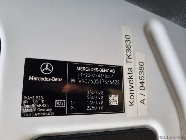 Gekoelde bakwagen Mercedes-Benz Sprinter 317 CDI Koelwagen Konvekta +20C/-20C S...