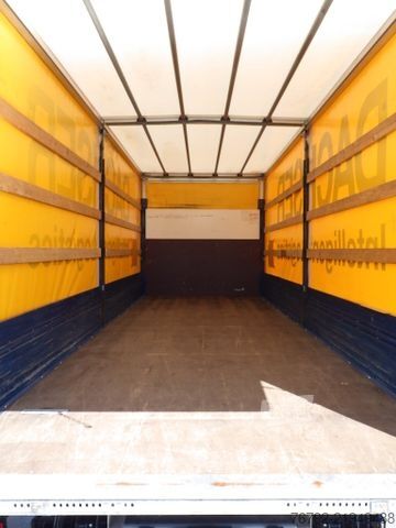 Camião plataforma com lona MERCEDES-BENZ 1223 L Atego 4/Pritsche 7,2m/LBW/AHK/Klima/98tkm
