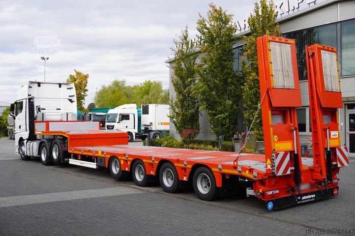 Traktör & YENİ alçak şasi dorse MAN TGX 28.510 6×2 / BRAND-NEW Kässbohrer LB