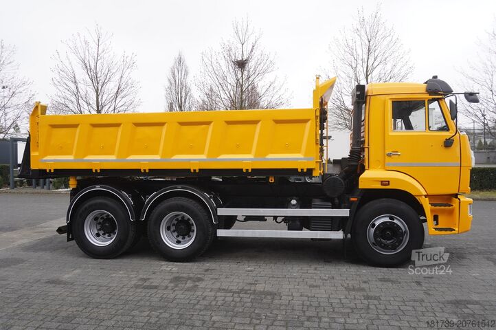 Üçlü damperli kamyon Kamaz T2530 E5 6x4 / 3-sided tipper