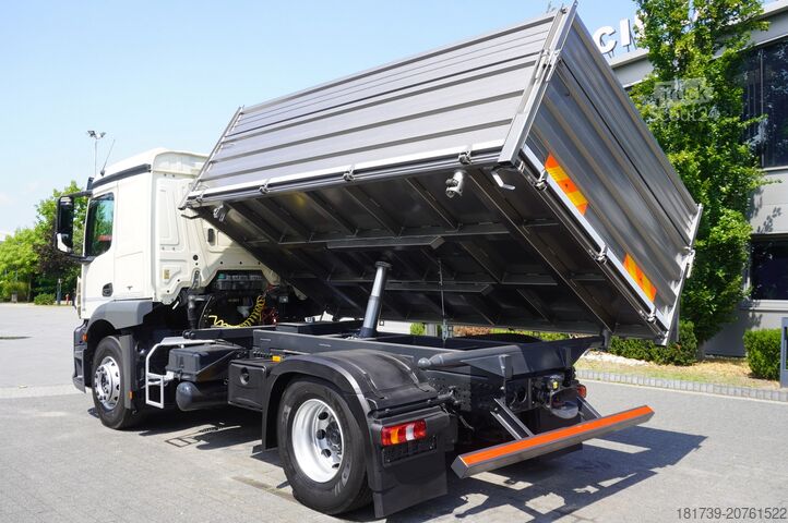 Τριαπλής κατεύθυνσης ανατρεπόμενο φορτηγό Mercedes-Benz Actros 1840 / New 3-side tipper 10 EPAL