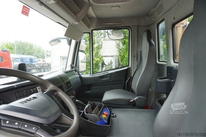 üç taraflı damper Iveco STRALIS 330 E6 / FASSI 195A 8.5 T