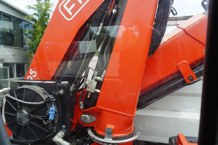üç taraflı damper Iveco STRALIS 330 E6 / FASSI 195A 8.5 T