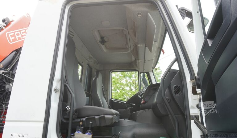 üç taraflı damper Iveco STRALIS 330 E6 / FASSI 195A 8.5 T