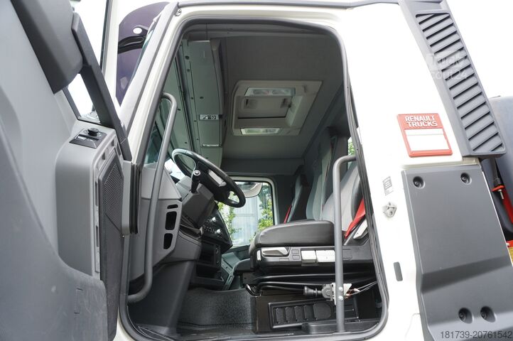 HDS vinçli 2 yönlü damperli kamyon Renault K380 6x4 / FASSI F175 crane 7.85 t