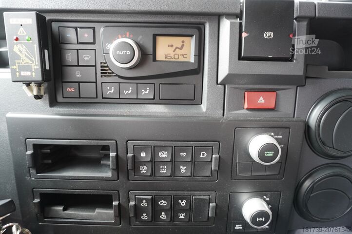 HDS vinçli 2 yönlü damperli kamyon Renault K380 6x4 / FASSI F175 crane 7.85 t