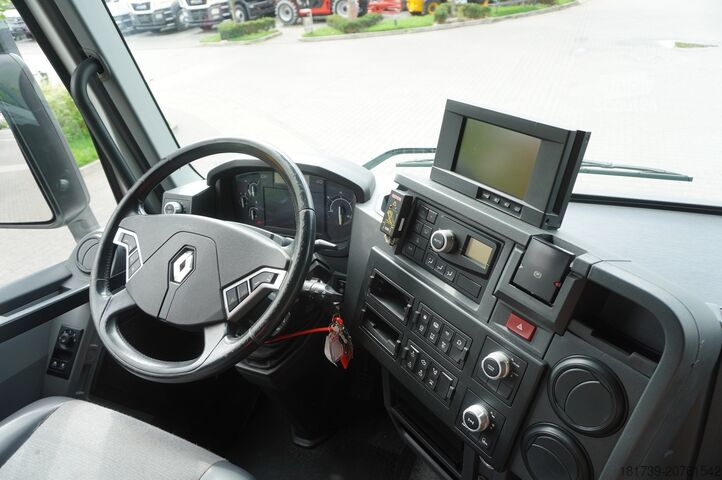 HDS vinçli 2 yönlü damperli kamyon Renault K380 6x4 / FASSI F175 crane 7.85 t