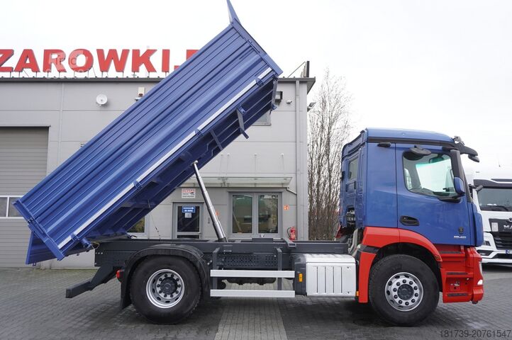 Volquete de 3 lados Mercedes-Benz Actros 1846 4×2 / NEW 3-sided tipper
