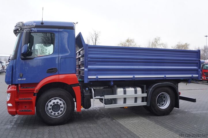 Volquete de 3 lados Mercedes-Benz Actros 1846 4×2 / NEW 3-sided tipper