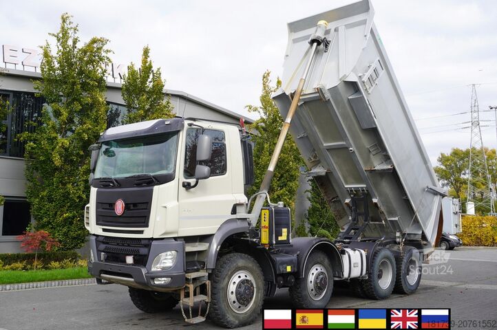 Kippikone Tatra Phoenix 8x8 Twin-Steer Quad/A dump truck