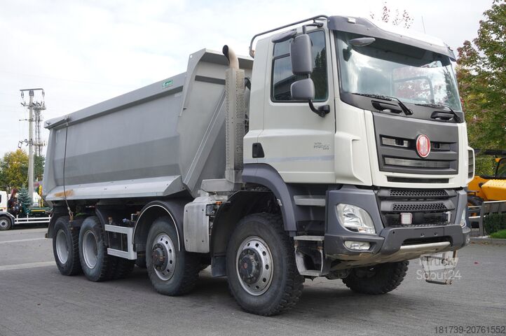 Kippikone Tatra Phoenix 8x8 Twin-Steer Quad/A dump truck
