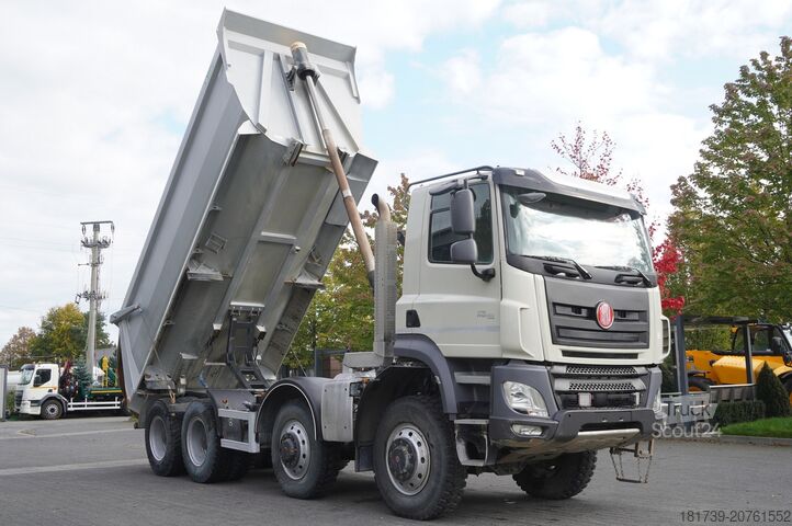 Kippikone Tatra Phoenix 8x8 Twin-Steer Quad/A dump truck