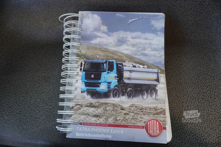 Kippikone Tatra Phoenix 8x8 Twin-Steer Quad/A dump truck