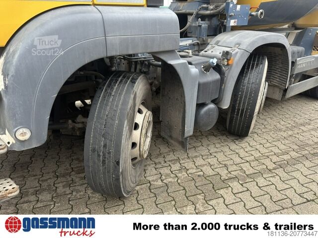 Impianto di betonaggio mobile MAN TGS 32.420 8x4 BB, Betonmischer Stetter ca. 9m³
