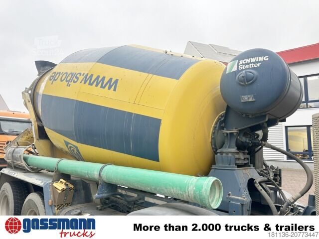 Centrale à béton mobile MAN TGS 32.420 8x4 BB, Betonmischer Stetter ca. 9m³