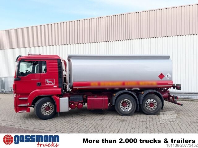 Tank kamyonu MAN TGS 26.400 6x2-4 LL, Lenk-/Lift, Navi, ADR,