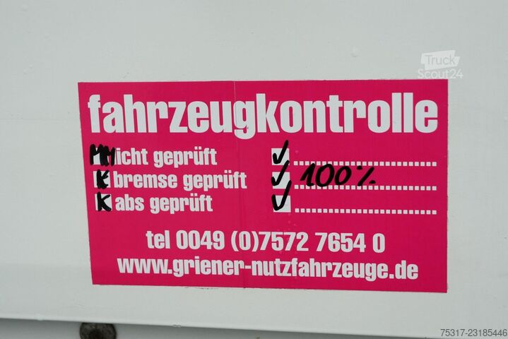 Semi-remorque fourgon SCHMITZ CARGOBULL SKO 24/ / DOPPELSTOCK / ZURRINGE /120t km 2,75 m