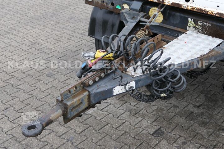 Rimorchio aperto Samro Pritsche Bordwände Baustoffwagen