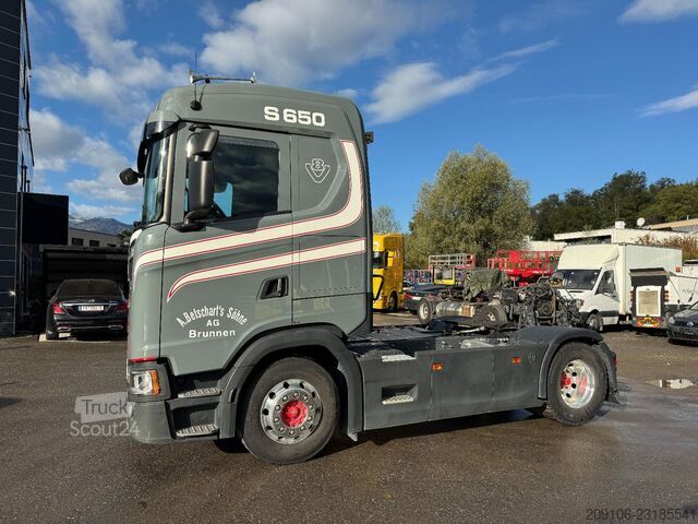 Standart çekici ünitesi SCANIA S 650