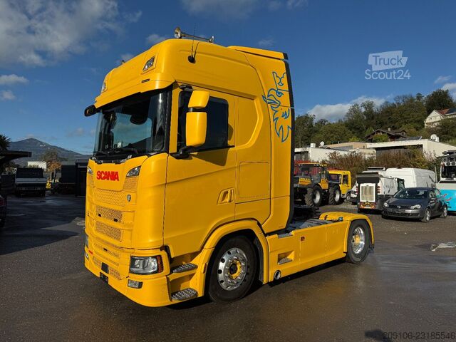 Standart çekici ünitesi SCANIA S 500 Retarder Alcoa Voll Luft