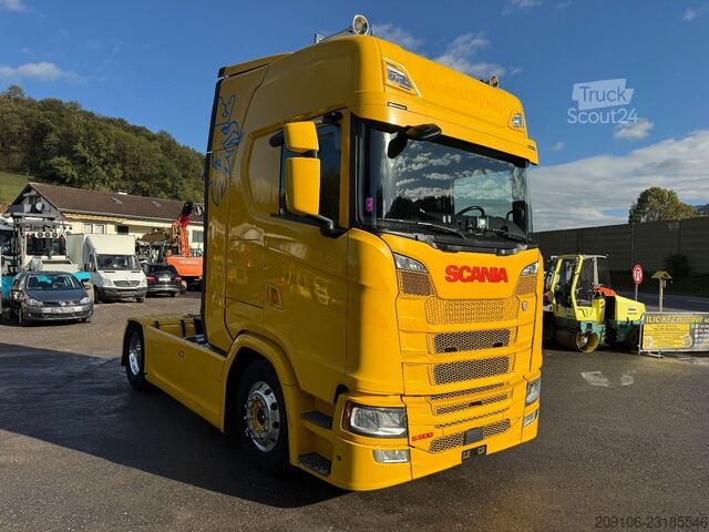 Standart çekici ünitesi SCANIA S 500 Retarder Alcoa Voll Luft