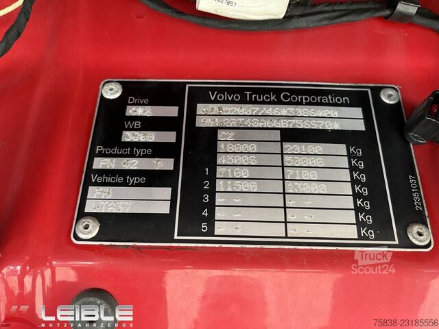 Standard trekkvogn VOLVO FH 500*Globetrotter*Standklima*Alcoa*