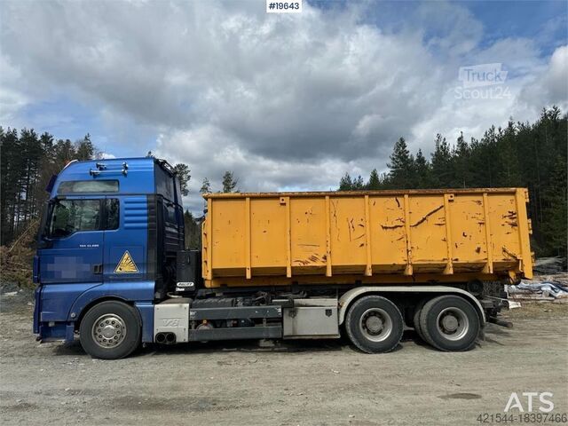 Система крюкообразных рычагов MAN TGX 33.680 Hooklift Truck with Palift Hook