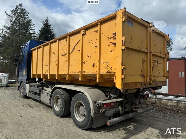 Система крюкообразных рычагов MAN TGX 33.680 Hooklift Truck with Palift Hook