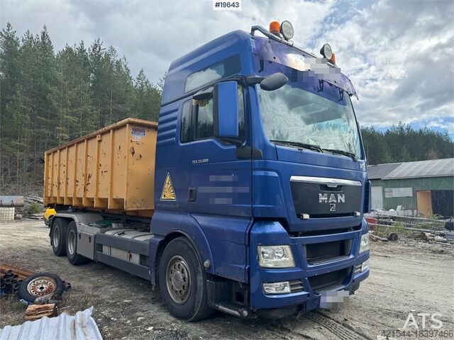 Система крюкообразных рычагов MAN TGX 33.680 Hooklift Truck with Palift Hook