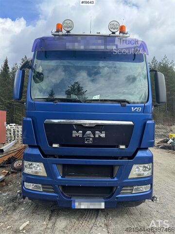 Система крюкообразных рычагов MAN TGX 33.680 Hooklift Truck with Palift Hook