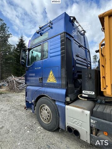 Система крюкообразных рычагов MAN TGX 33.680 Hooklift Truck with Palift Hook