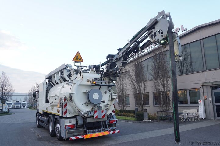 Atık su arıtma tesisi MAN TGS 26.360 / RIVARD 18m3 / 180 tho km