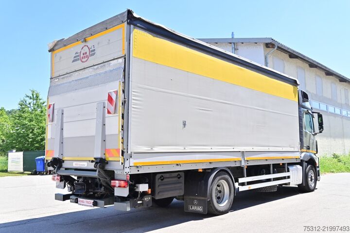 LKW mit Pritsche & Plane Mercedes-Benz Actros 1845  Ersatzfahrzeug E6 Retarder LBW+FB