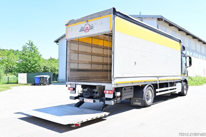 LKW mit Pritsche & Plane Mercedes-Benz Actros 1845  Ersatzfahrzeug E6 Retarder LBW+FB